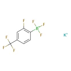 eMolecules​ Potassium 2-fluoro-4-(trifluoromethyl)phenyltrifluoroborate