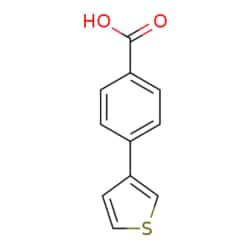eMolecules​ 4-(Thiophen-3-yl)benzoic acid | 29886-64-4 | 5G | Purity: 95%,