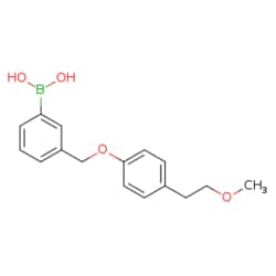 eMolecules​ 3-((4'-(2-Methoxyethyl)phenoxy)methyl)phenylboronic acid |
