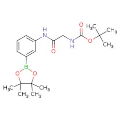 eMolecules​ 3-[2-(Boc-amino)acetamido]benzeneboronic acid pinacol ester