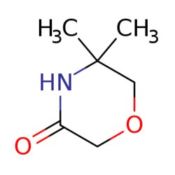 eMolecules​ 5,5-Dimethylmorpholin-3-one | 127958-62-7 | 1G | Purity: 98%,