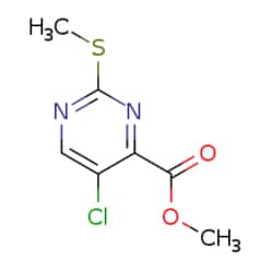 eMolecules​ 5-Chloro-2-methylsulfanyl-pyrimidine-4-carboxylic acid methyl