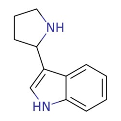 eMolecules​ 3-(2-Pyrrolidinyl)-1h-indole | 3766-03-8 | 1G | Purity: 95%,