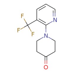 eMolecules​ 1-(3-(Trifluoromethyl)pyridin-2-yl)piperidin-4-one | 801306-55-8