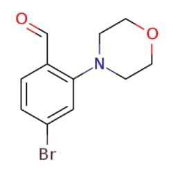 eMolecules​ 4-Bromo-2-(morpholin-4-yl)benzaldehyde | 736990-80-0 | 1G |