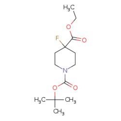 eMolecules​ Ethyl n-boc-4-fluoropiperidine-4-carboxylate | 416852-82-9