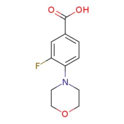 eMolecules​ 3-Fluoro-4-morpholinobenzoic acid | 588708-72-9 | 1G | Purity: