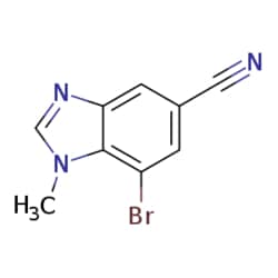 eMolecules​ 1414029-13-2 | 7-Bromo-1-methyl-1,3-benzodiazole-5-carbonitrile