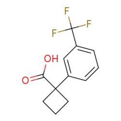 eMolecules​ 1-[3-(TRIFLUOROMETHYL)PHENYL]CYCLOBUTANE-1-CARBOXYLIC ACID