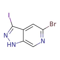 eMolecules​ 5-BROMO-3-IODO-1H-PYRAZOLO[3,4-C]PYRIDINE | 1357947-08-0 |