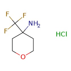 eMolecules​ 4-(trifluoromethyl)oxan-4-amine hydrochloride | 1354961-50-4