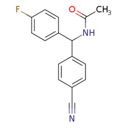 eMolecules​ N-[(4-Cyanophenyl)(4-fluorophenyl)methyl]acetamide | 1365272-53-2