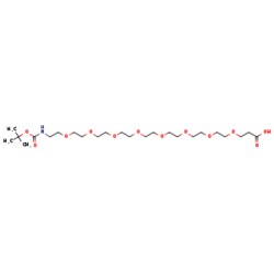 eMolecules​ t-Boc-N-amido-PEG8-acid | 1334169-93-5 | 1G | Purity: 97%,