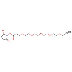 eMolecules​ Propargyl-PEG5-NHS ester | 1393330-40-9 | 100MG | Purity: 98%,