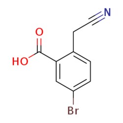 eMolecules​ 5-Bromo-2-(cyanomethyl)benzoic acid | 942935-79-7 | 1G | Purity: