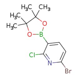 eMolecules​ 6-Bromo-2-chloro-3-(4,4,5,5-tetramethyl-1,3,2-dioxaborolan-2-yl)pyridine