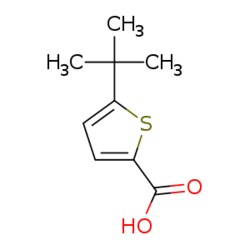 eMolecules​ 5-tert-Butylthiophene-2-carboxylic acid | 29212-25-7 | 1G |