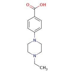 eMolecules​ 4-(4-Ethylpiperazin-1-yl)benzoic acid | 784130-66-1 | 5G |