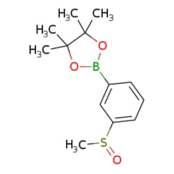 eMolecules​ 3-Methanesulfinylphenylboronic acid, pinacol ester | 1416367-04-8