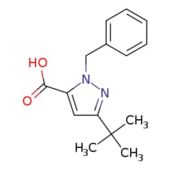 eMolecules​ 1-Benzyl-3-(tert-butyl)-1h-pyrazole-5-carboxylic acid | 100957-85-5