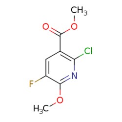 eMolecules​ Methyl 2-chloro-5-fluoro-6-methoxynicotinate | 959616-64-9