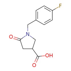 eMolecules​ 1-(4-Fluorobenzyl)-5-oxopyrrolidine-3-carboxylic acid | 96449-68-2