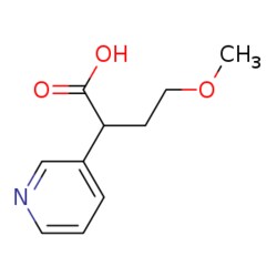eMolecules​ 4-Methoxy-2-(pyridin-3-yl)butanoic acid | 885277-06-5 | 250MG