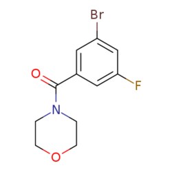 eMolecules​&nbsp;4-(3-Bromo-5-fluorobenzoyl)morpholine | 1329457-16-0 | 5G | Purity: 98%
