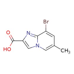 eMolecules​ 8-Bromo-6-methylimidazo[1,2-a]pyridine-2-carboxylic acid |