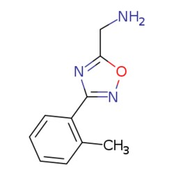 eMolecules​ [3-(2-Methylphenyl)-1,2,4-oxadiazol-5-yl]methanamine | 937665-65-1