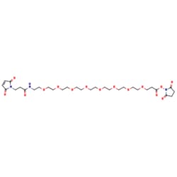 eMolecules​&nbsp;Maleimide-NH-PEG8-CH2CH2COONHS Ester | 756525-93-6 | 1G | Purity: 98%