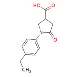 eMolecules​ 1-(4-Ethylphenyl)-5-oxopyrrolidine-3-carboxylic acid | 133748-26-2