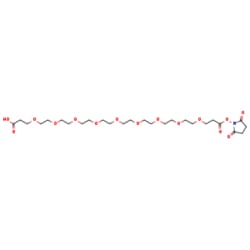 eMolecules​&nbsp;Acid-PEG9-NHS ester | 1895916-27-4 | 100MG | Purity: 95%