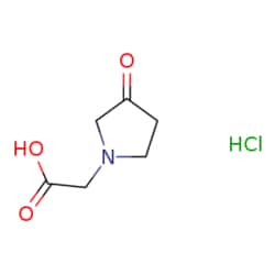 eMolecules​ 1187927-10-1 | (3-Oxo-pyrrolidin-1-yl)-acetic acid hydrochloride