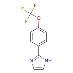 eMolecules​ 885271-86-3 | 2-(4-Trifluoromethoxy-phenyl)-1H-imidazole |