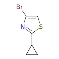 eMolecules​ 1086381-69-2 | 4-Bromo-2-cyclopropyl-thiazole | 5G, Quantity: