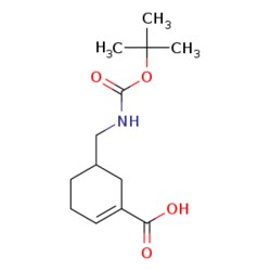 eMolecules​ 5-(tert-Butoxycarbonylamino-methyl)cyclohex-1-enecarboxylic