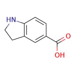 eMolecules​ INDOLINE-5-CARBOXYLIC ACID | 15861-30-0 | 5G | Purity: 97%,