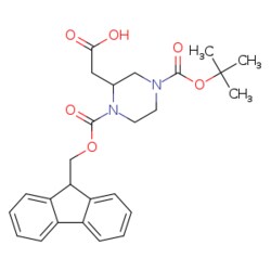 eMolecules​ N-4-Boc-n-1-fmoc-2-piperazine acetic acid | 183742-34-9 | 1G