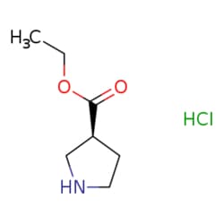 eMolecules​ Ethyl (3S)-pyrrolidine-3-carboxylate hydrochloride | 81049-27-6