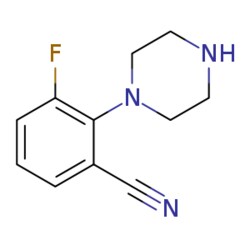 eMolecules​ 3-Fluoro-2-(piperazin-1-yl)benzonitrile | 1233026-65-7 | 5G