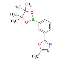 eMolecules​ 2-Methyl-5-[3-(4,4,5,5-tetramethyl-1,3,2-dioxaborolan-2-yl)phenyl]-1,3,4-oxadiazole
