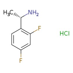 eMolecules​ (S)-1-(2,4-Difluorophenyl)ethanamine, HCl | 844647-37-6 | 1G