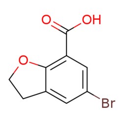 eMolecules​&nbsp;5-Bromo-2,3-dihydrobenzofuran-7-carboxylic acid | 41177-72-4 | 1G | Purity: 95%