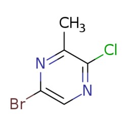 eMolecules​ 5-Bromo-2-chloro-3-methylpyrazine | 112930-94-6 | 1G, Quantity:
