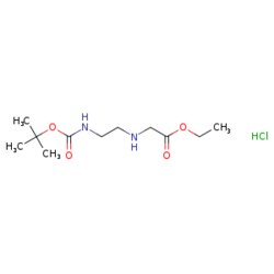 eMolecules​ N-[2-(Boc-amino)ethyl]glycine ethylester hydrochloride | 72648-80-7