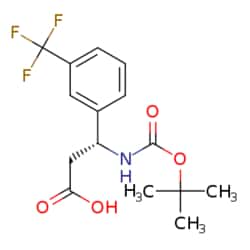 eMolecules​ Boc-(R)-3-amino-3-(3-trifluoromethylphenyl)propionic acid |