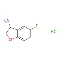 eMolecules​ 5-Fluoro-2,3-dihydro-benzofuran-3-ylamine hydrochloride | 885280-83-1