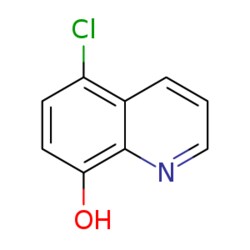 eMolecules​&nbsp;5-Chloro-8-hydroxyquinoline | 130-16-5 | 5G | Purity: 98%
