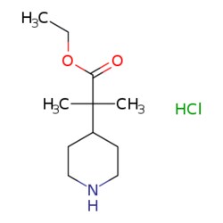 eMolecules​ Ethyl 2-methyl-2-(piperidin-4-yl)propanoate hydrochloride |